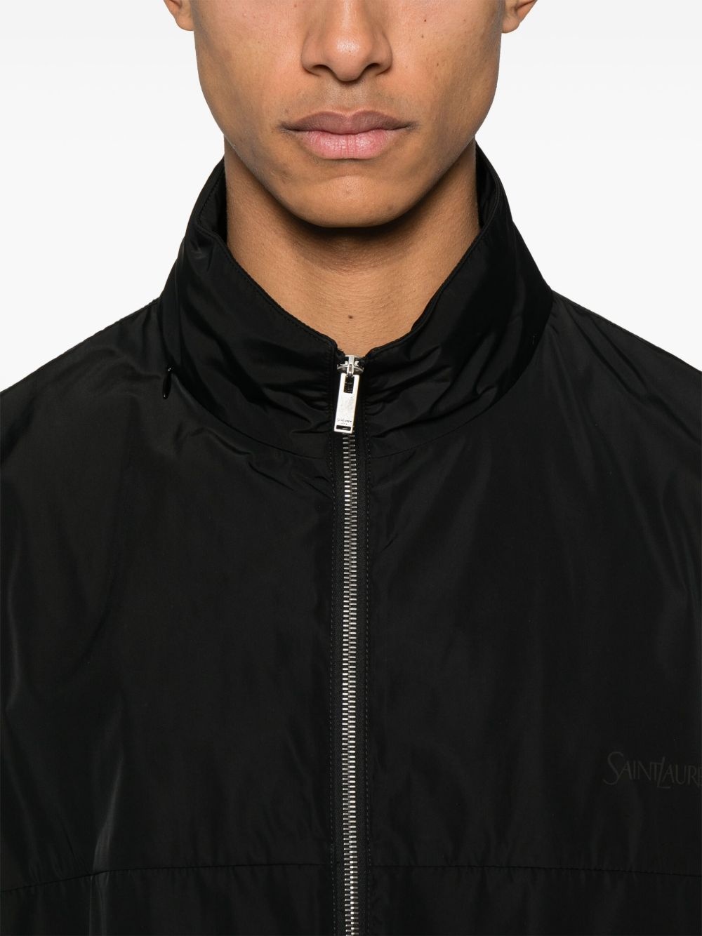 logo-print jacket - 5