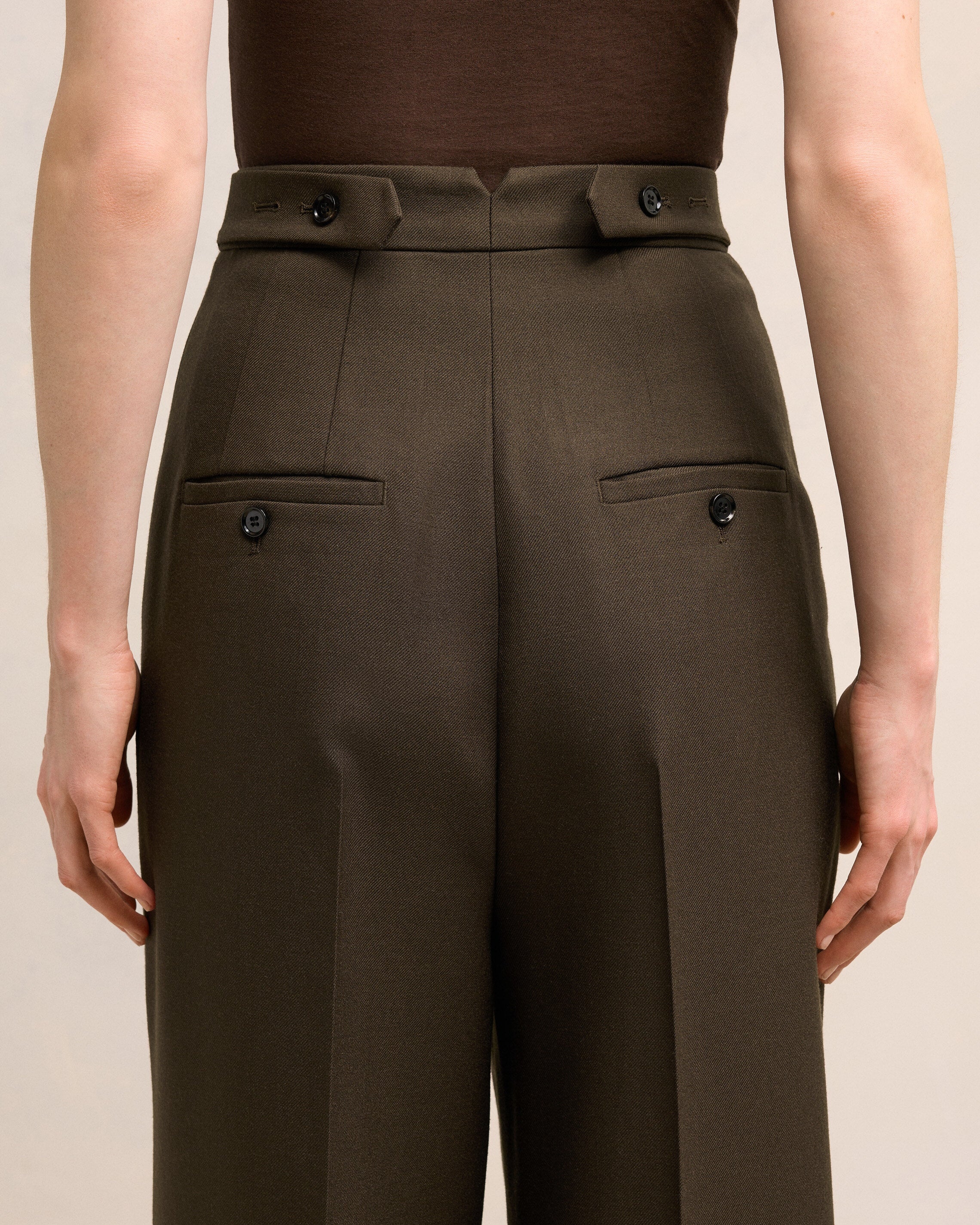 HIGH WAIST LARGE TROUSERS - 5