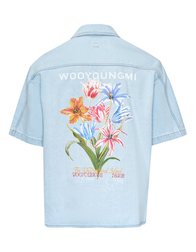 Wooyoungmi Mens Shirt With Colourful Floral outlook