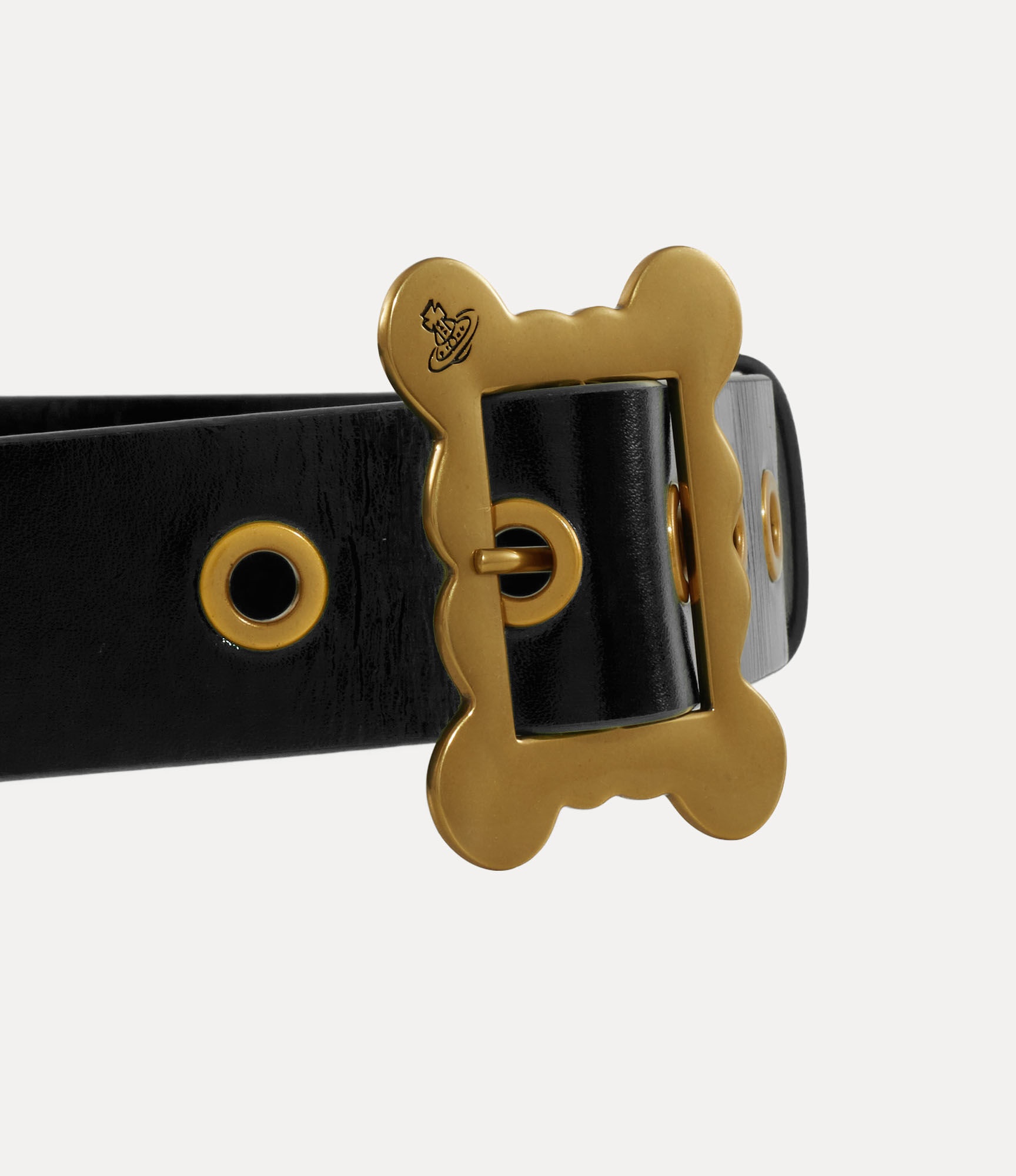 SLIM WIDE FRAME BUCKLE BELT - 2