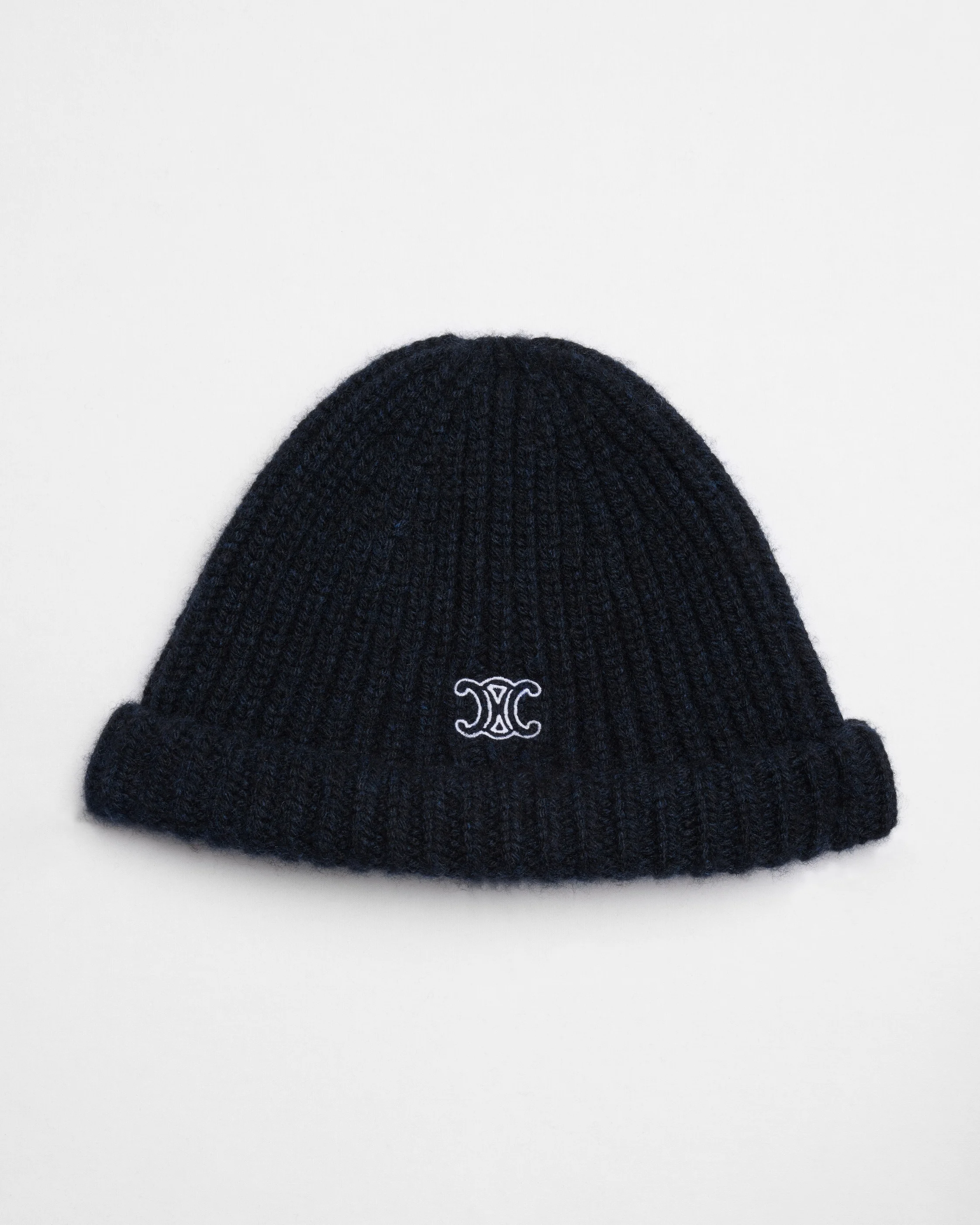 RIBBED CASHMERE BUCKET - 1