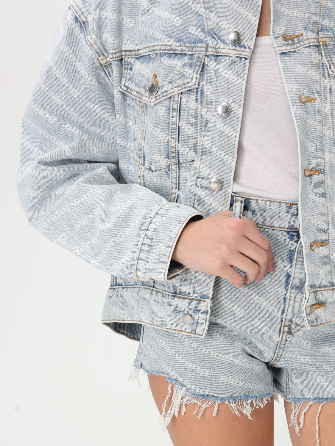 Alexander Wang women's denim jacket - 5
