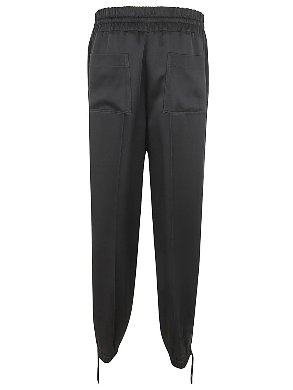 Jil Sander Women Relaxed Fit Jogging Pant With Tuxedo Band - 2