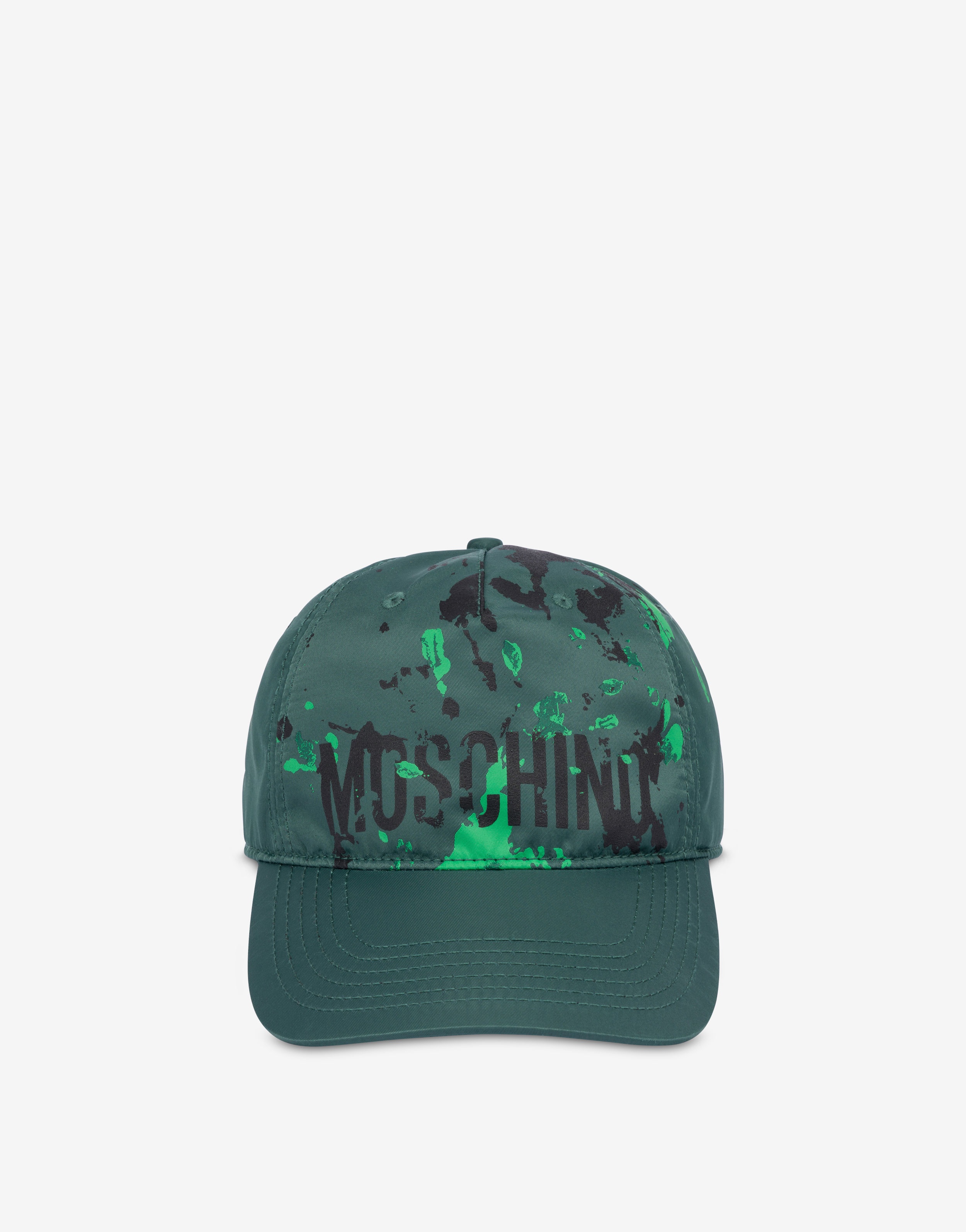 PAINTED EFFECT NYLON CAP - 1