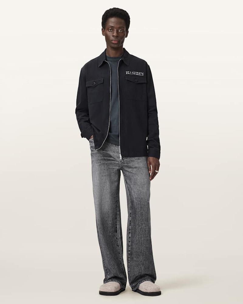 LENNY ILLUSION OF DENIM WIDE LEG PANTS 3