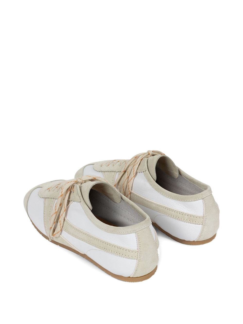 suede-panel sneakers - 3