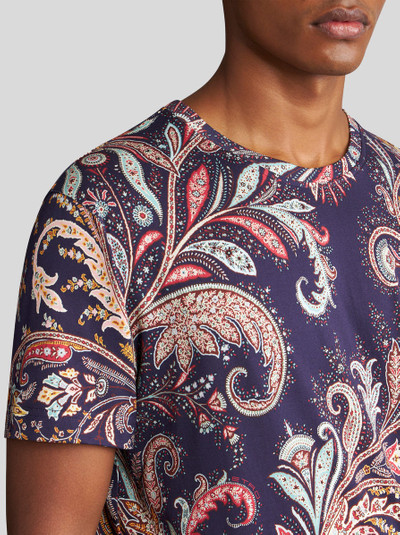 Etro PAISLEY-PRINT T-SHIRT WITH LOGO outlook