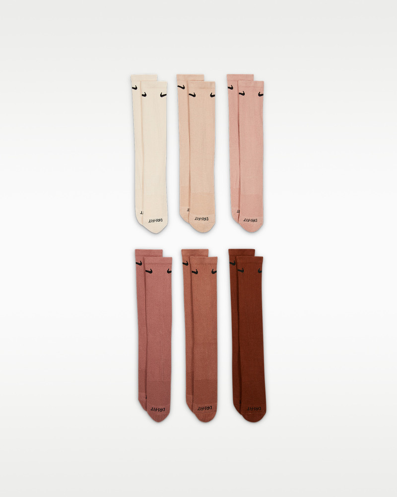 Nike Nike Everyday Plus Cushioned Training Crew Socks (6 Pairs) outlook