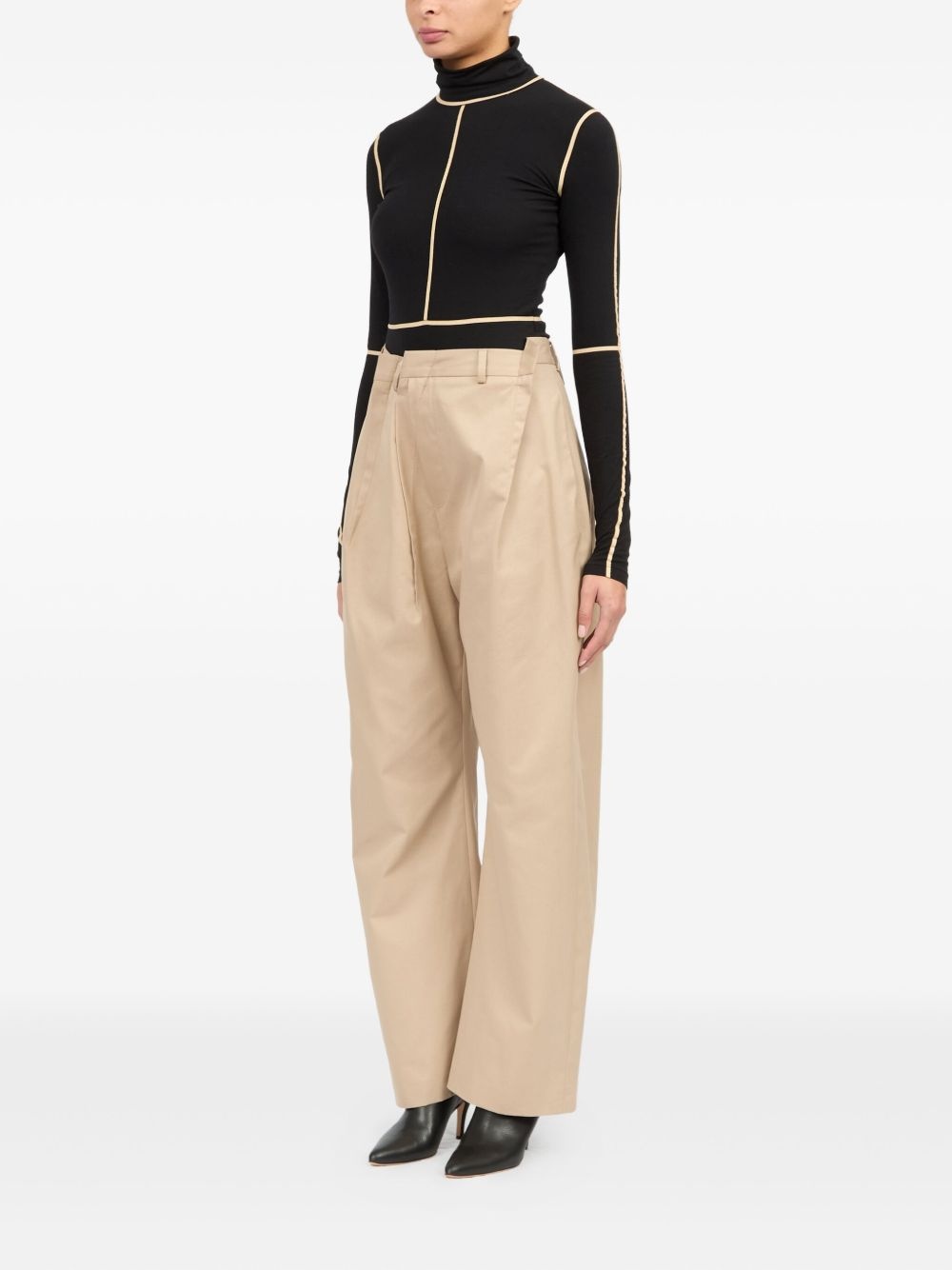 asymmetric trousers - 4