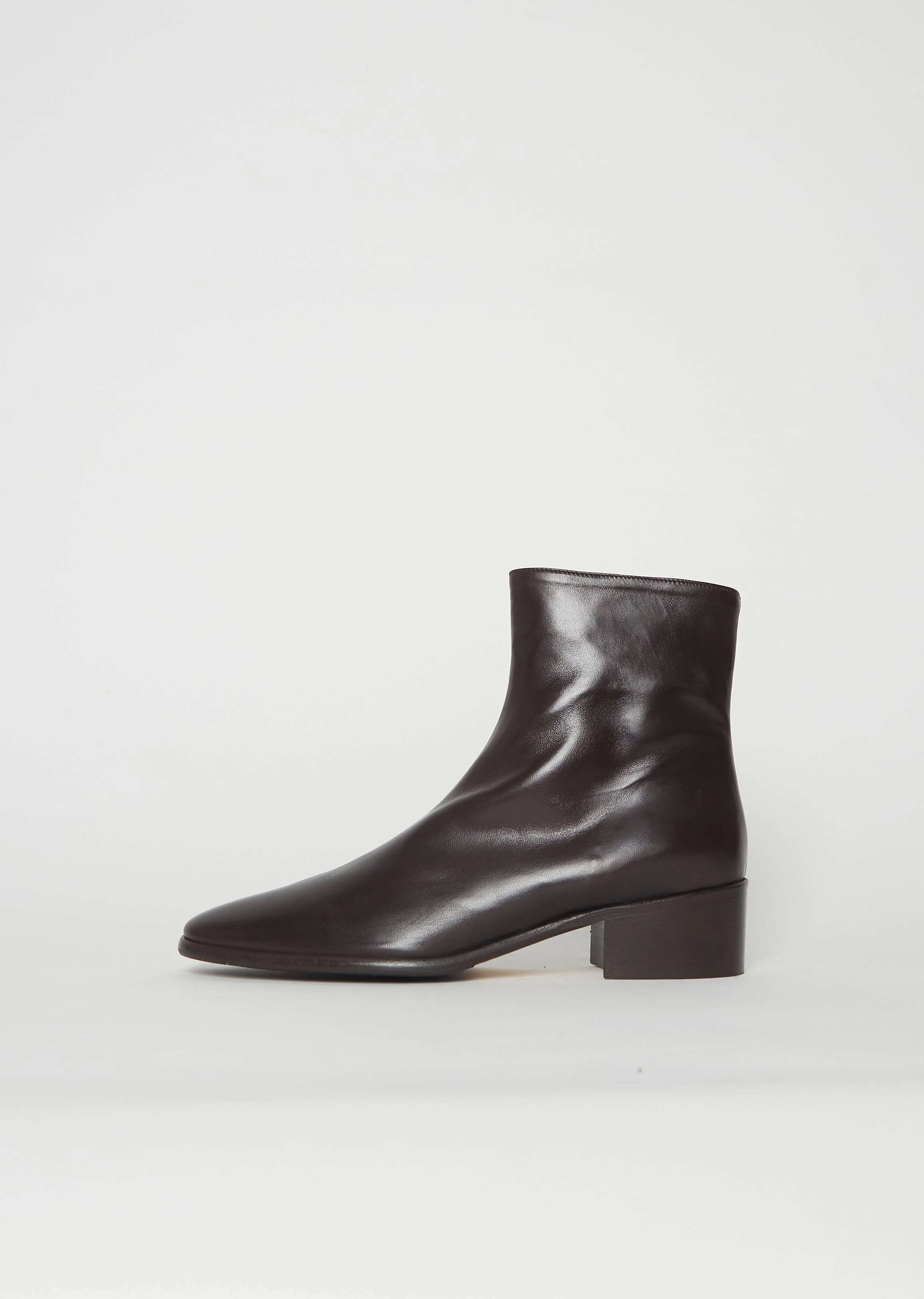 Ankle Zip Boot — Fondente - 1