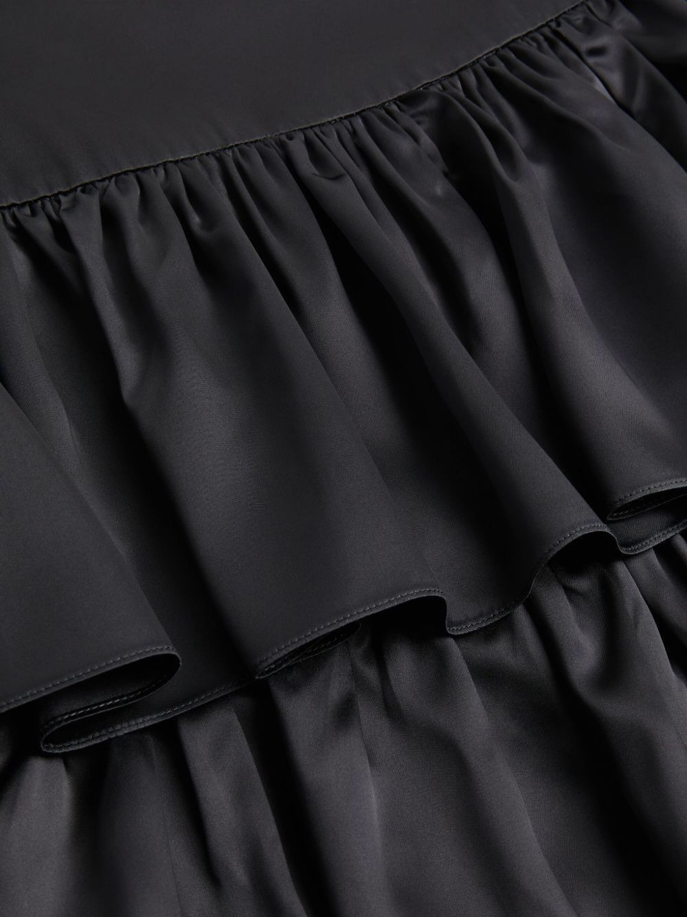 ruffled taffeta midi skirt - 2