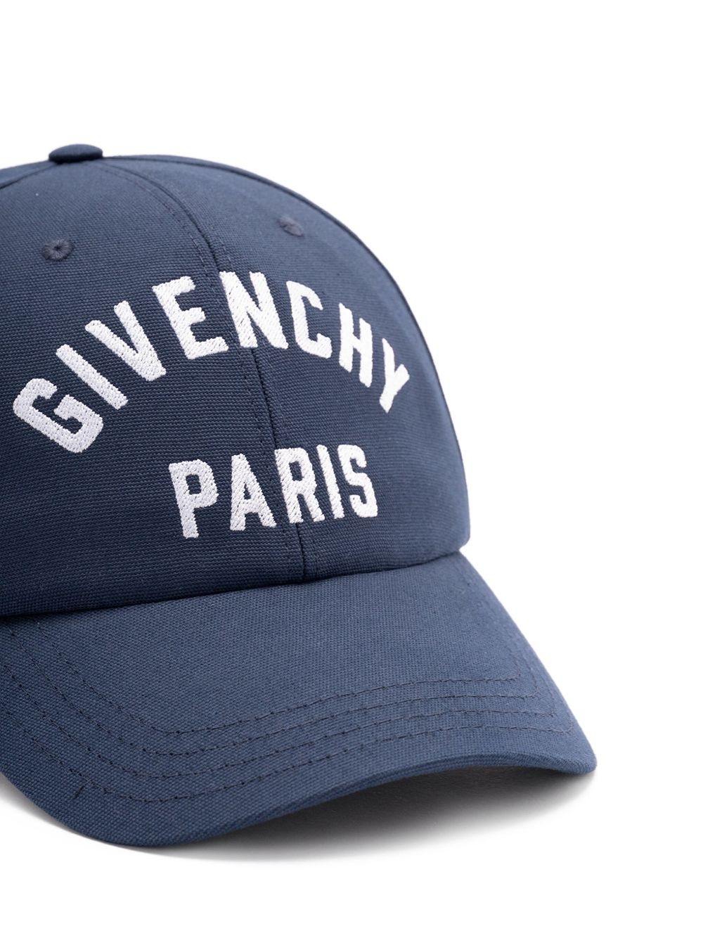 logo-embroidered cap - 4
