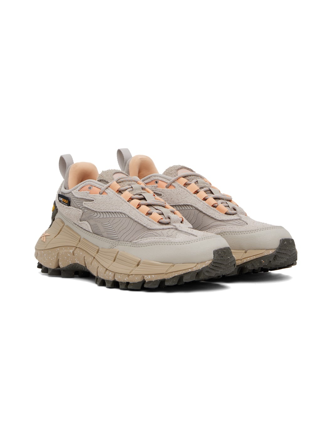 Beige Zig Kinetica 2.5 Edge Sneakers - 4