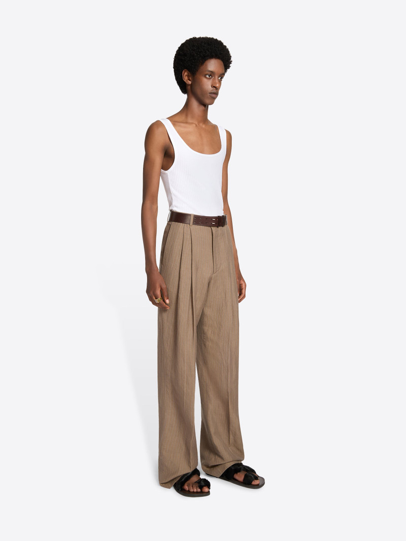 LINEN STRAIGHT PANTS 3