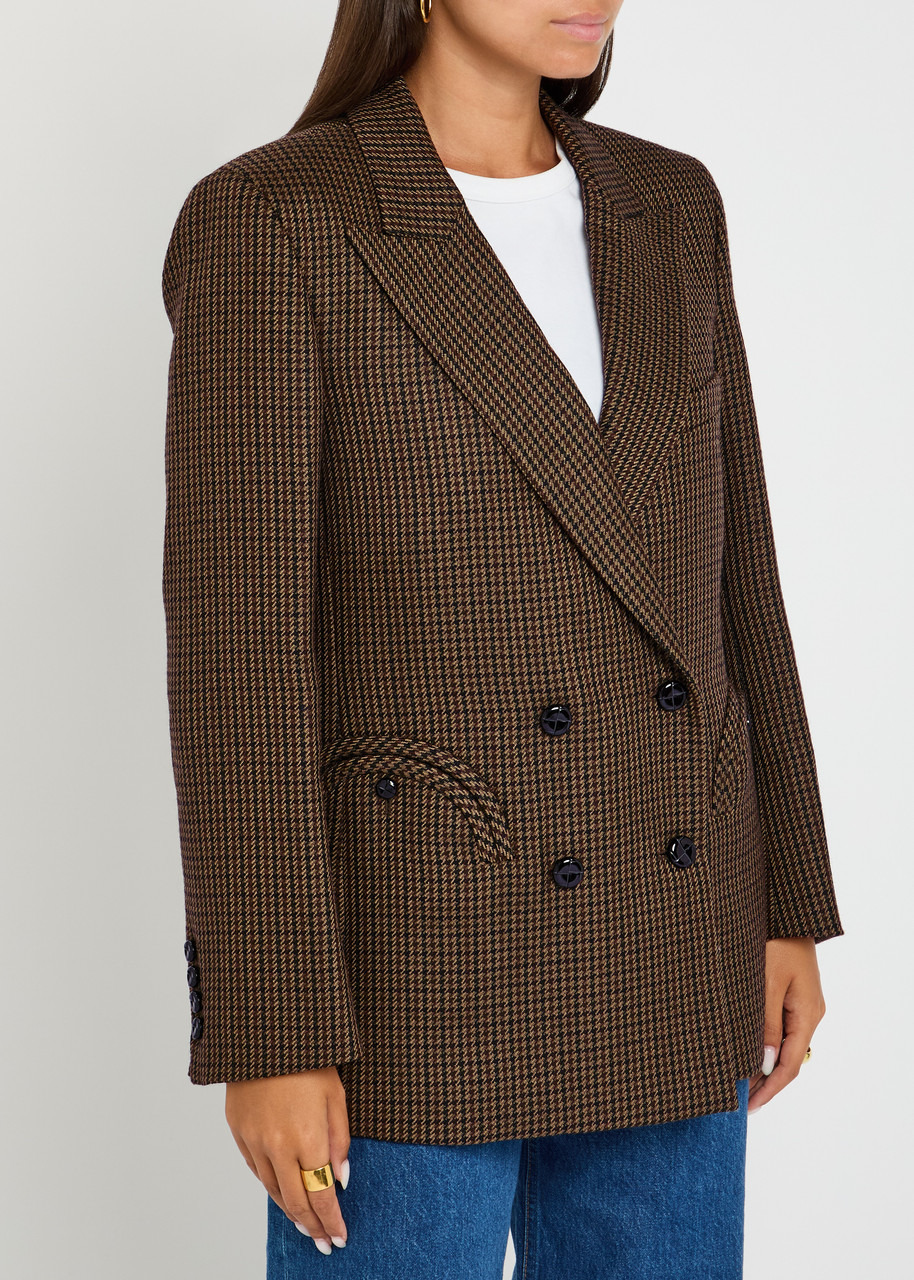 Blaze Milano Everynight Houndstooth Wool Blazer - 2