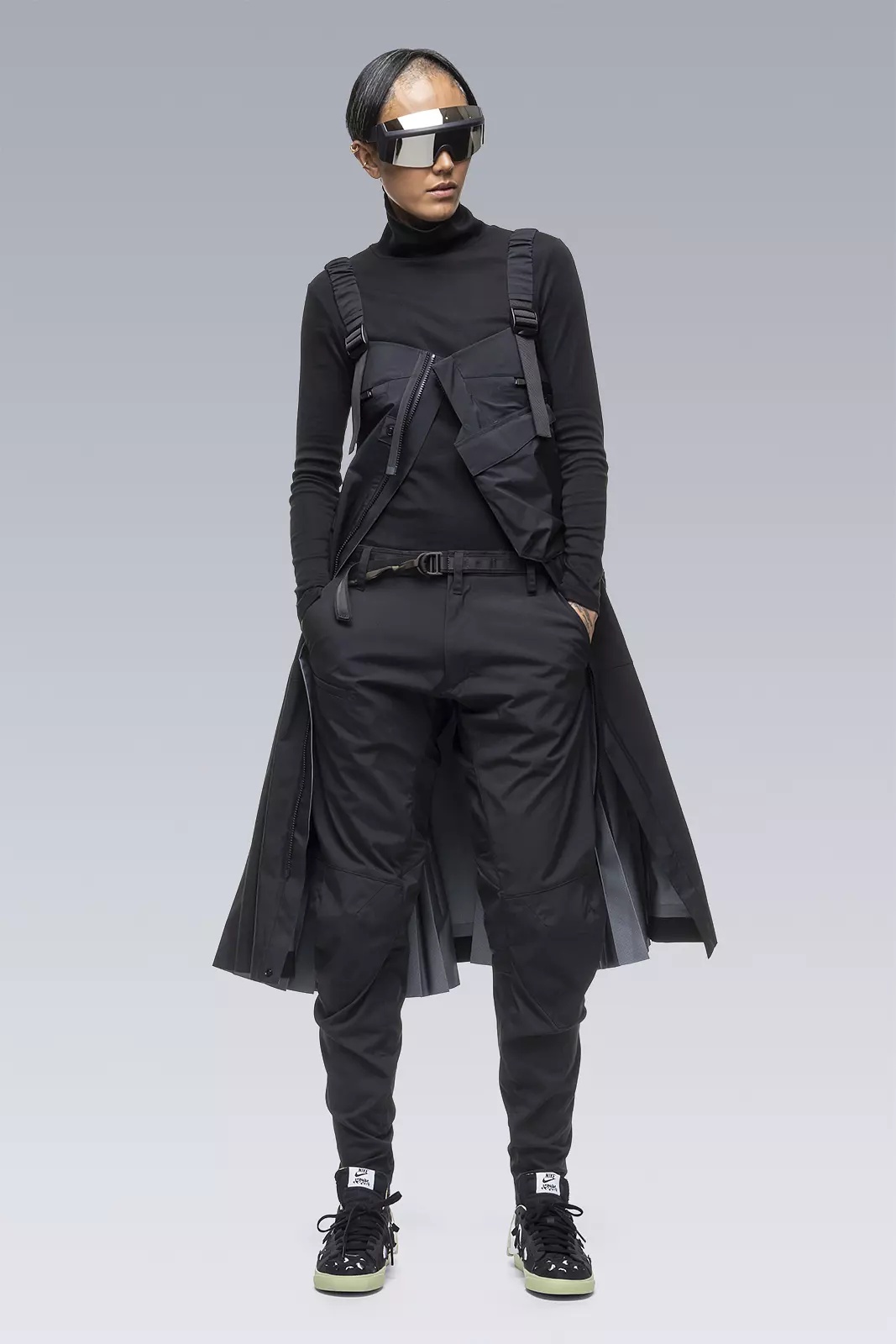 SAC-D6012 sacai / ACRONYM Dress Black - 20