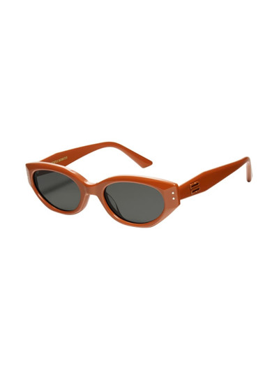 GENTLE MONSTER oval-frame sunglasses outlook