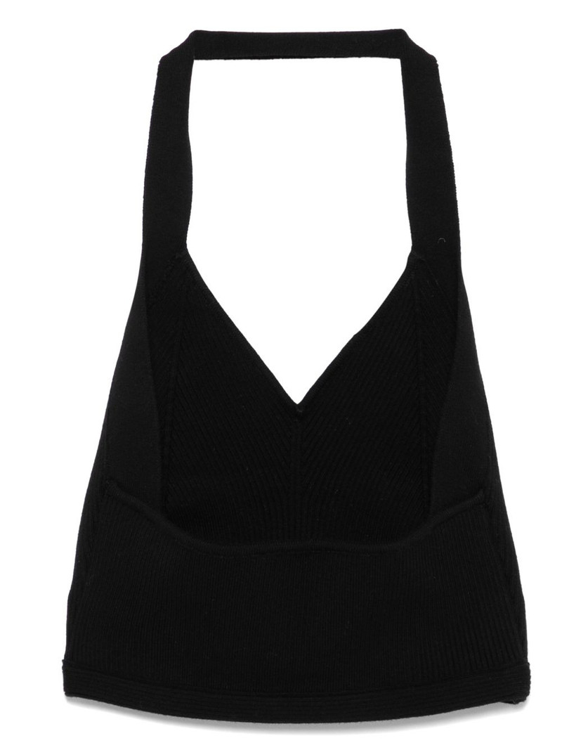 WARDROBE.NYC V-neck ribbed top outlook