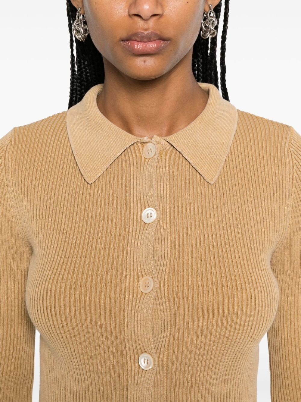Mazzy fine ribbed cardigan - 5