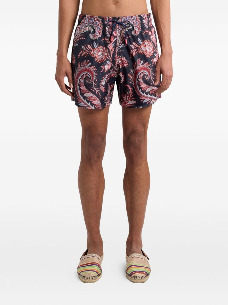 paisley-print swim shorts 3