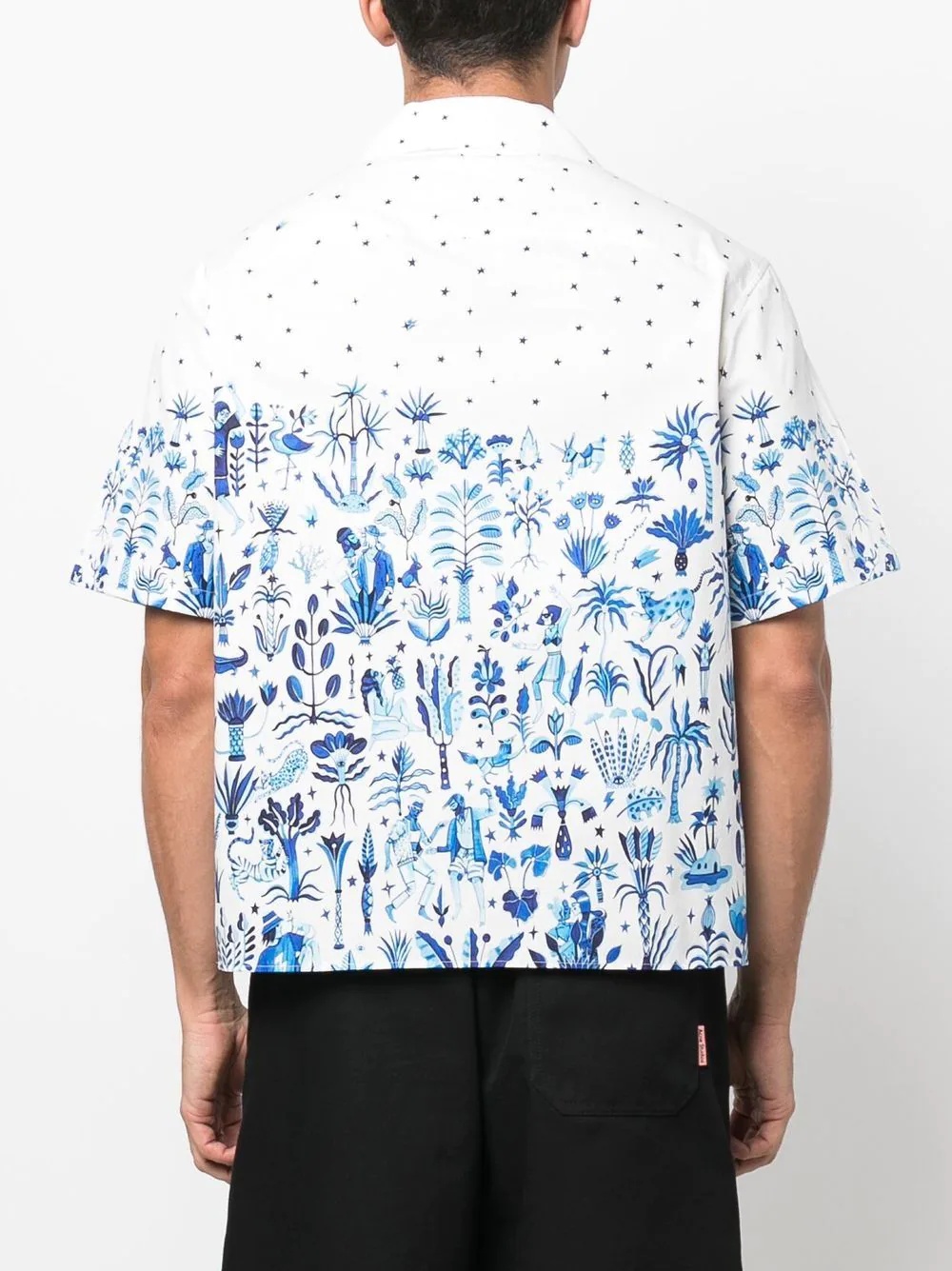 graphic-print short-sleeve shirt - 4