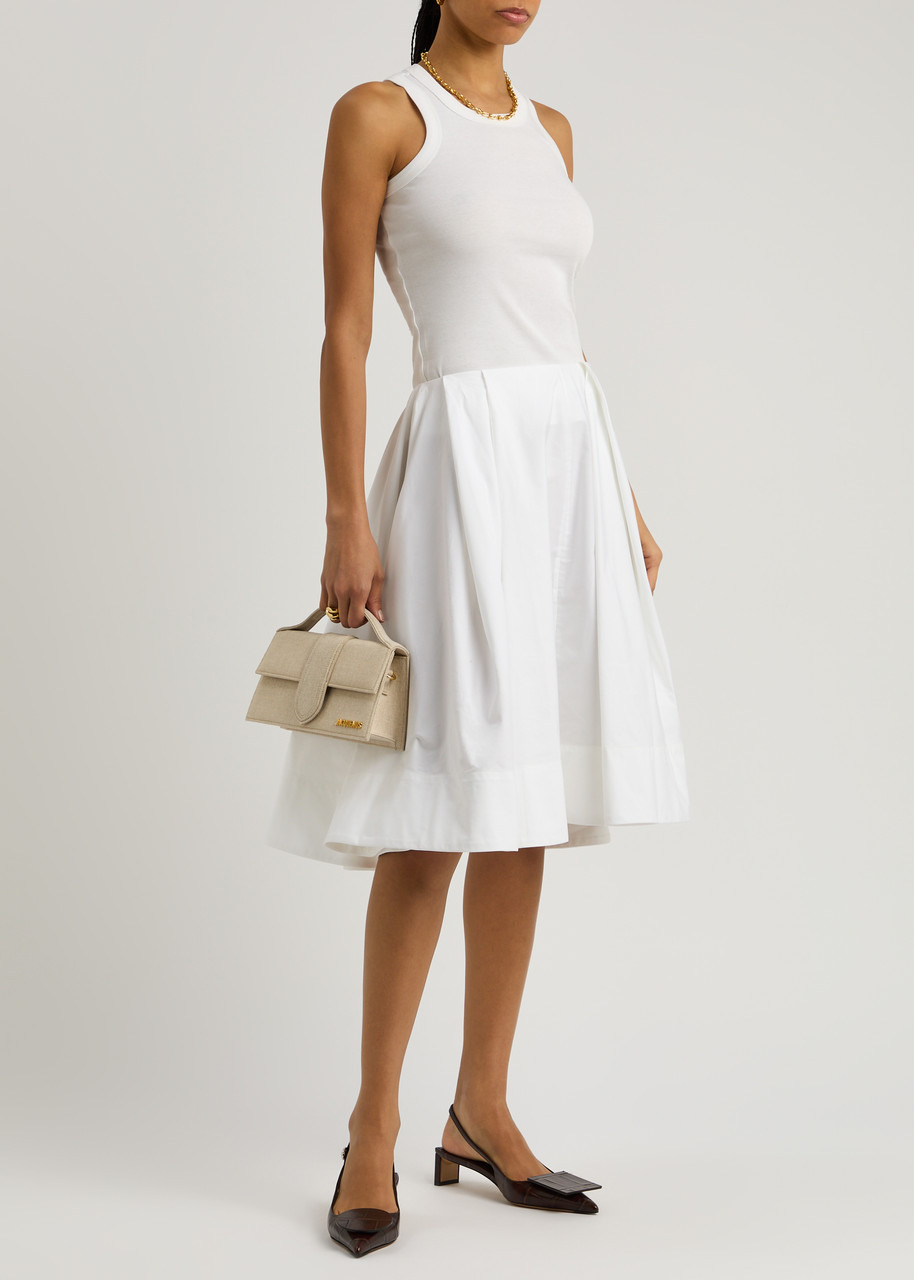 Jacquemus La Jupe Salon Cotton Skirt - 4