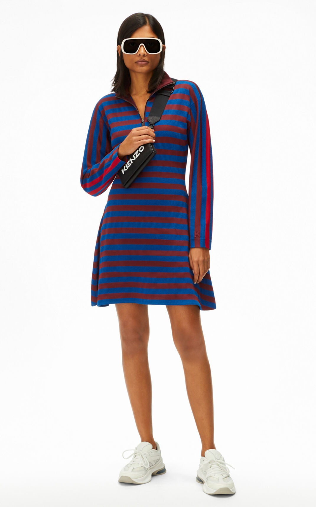 Striped fit and flare dress - 2