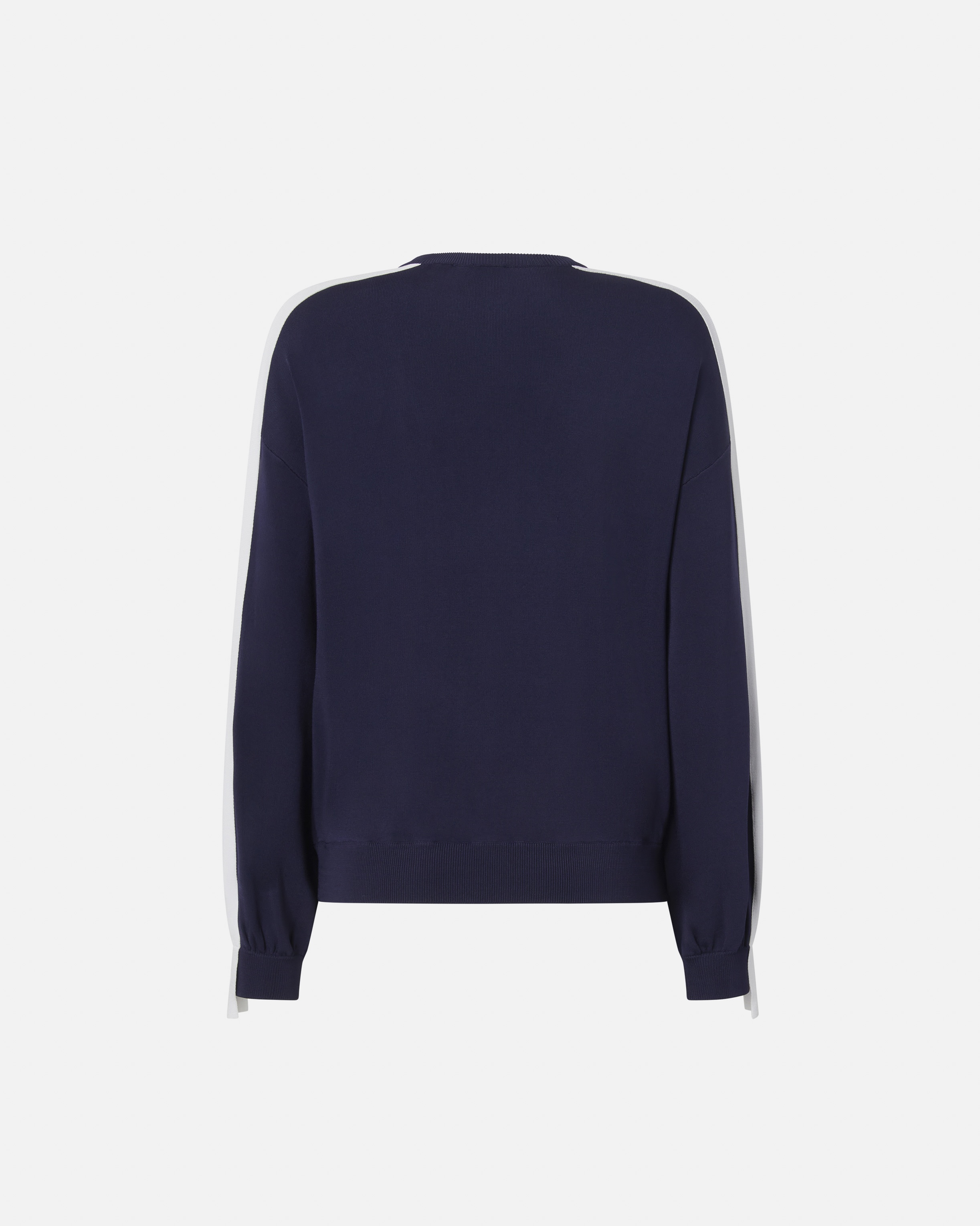 CREW-NECK SWEATSHIRT WITH WIDE SLEEVES AND RAISED LOGO - 6