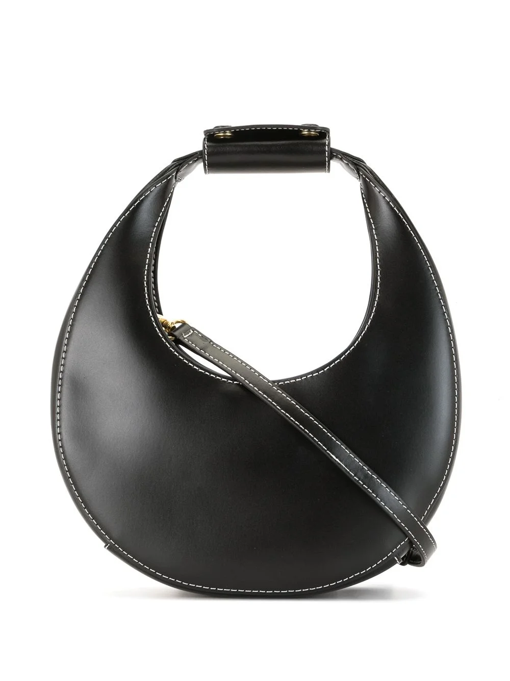 mini Moon leather shoulder bag - 1