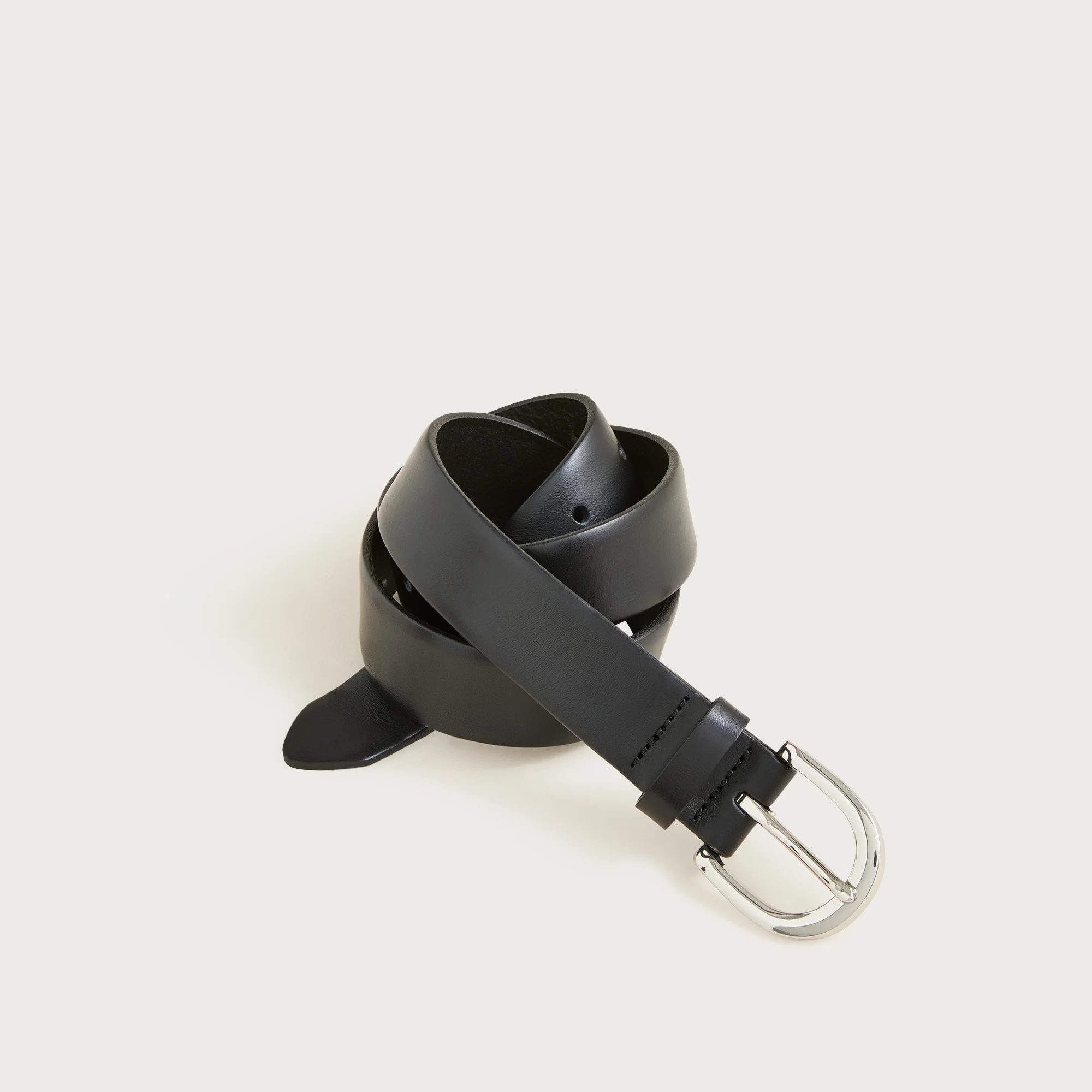 Classic belt in Italian leather - 1