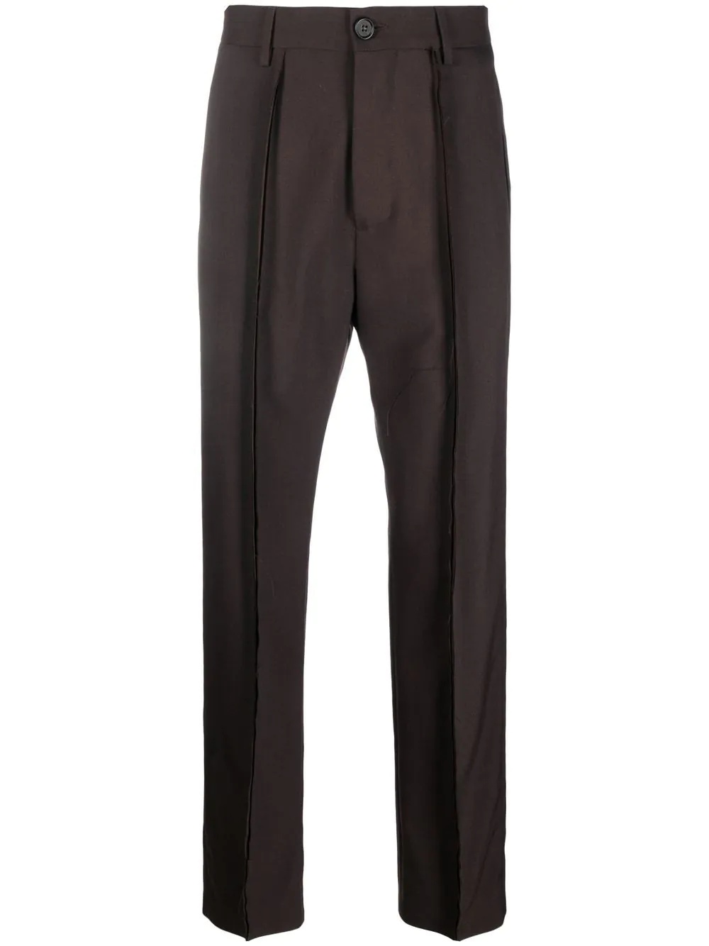 pleated tailored trousers - 1