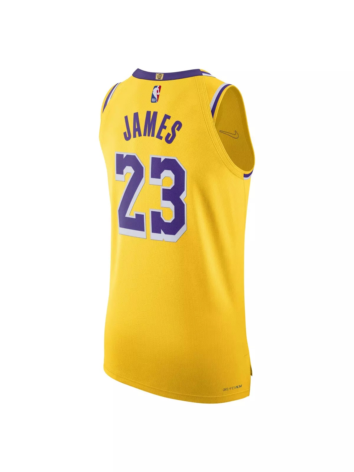 Men's Los Angeles Lakers Dri-FIT NBA Swingman Jersey - Yellow - 2