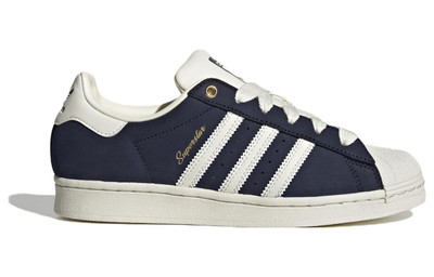 adidas (WMNS) adidas Superstar 'Night Indigo Gold Script' IF7673 outlook