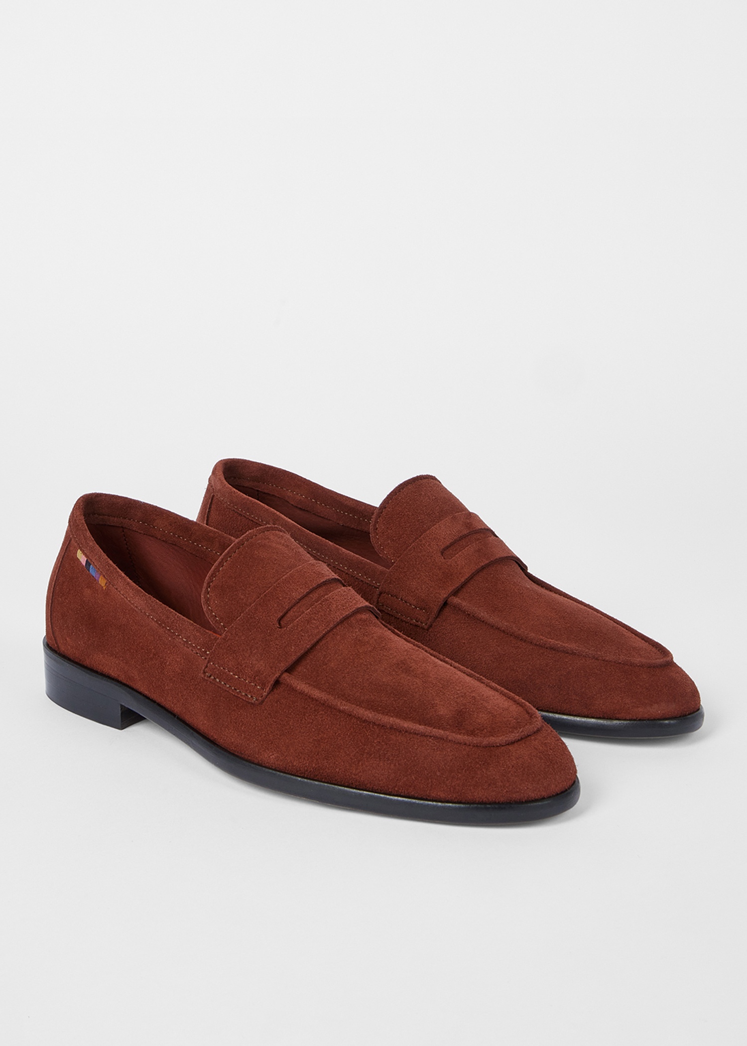 Women's Dark Burgundy Suede 'Figaro' Loafers - 2
