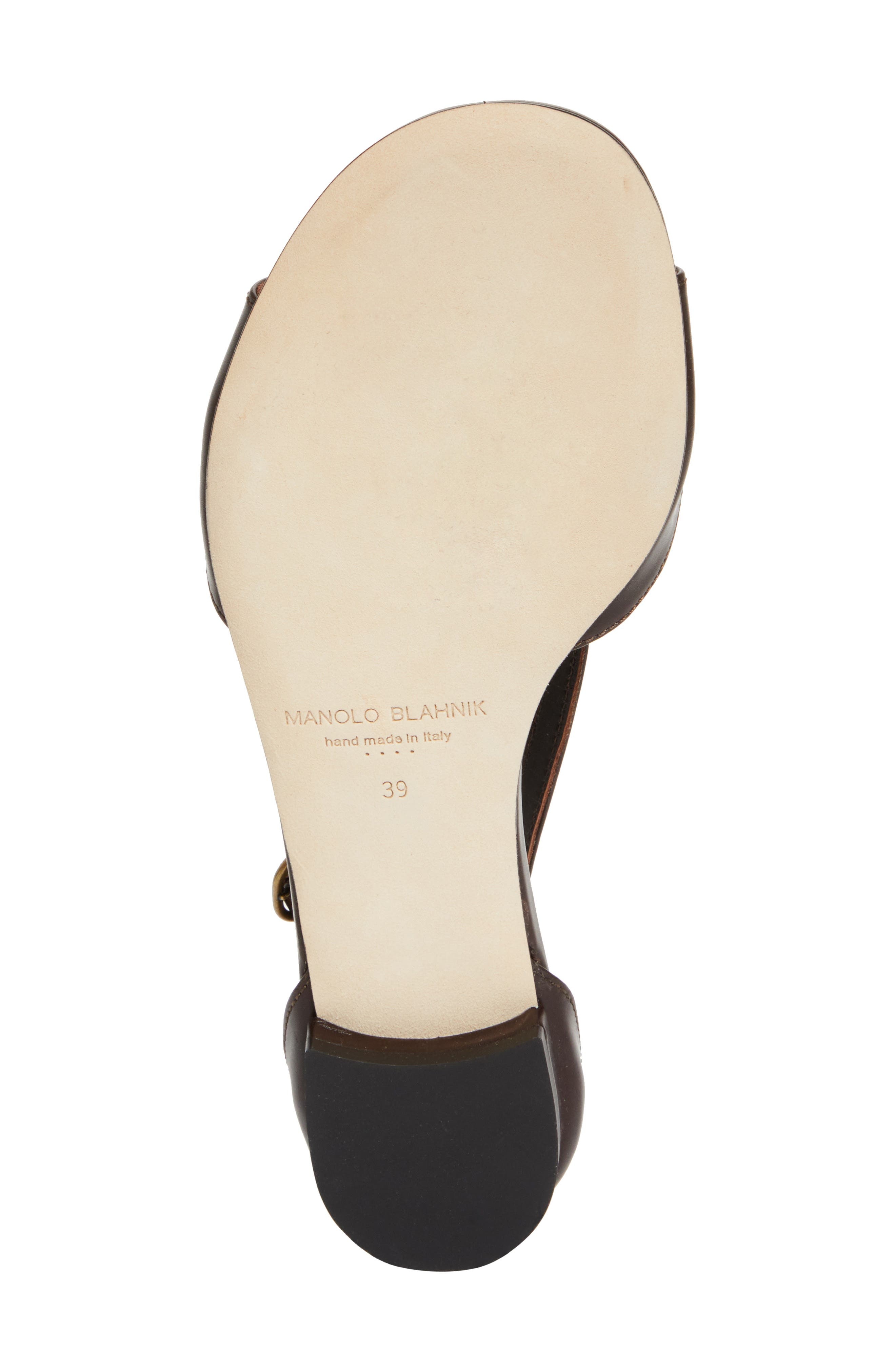 Manolo Blahnik Theodo Flat in Dark Brown at Nordstrom - 6