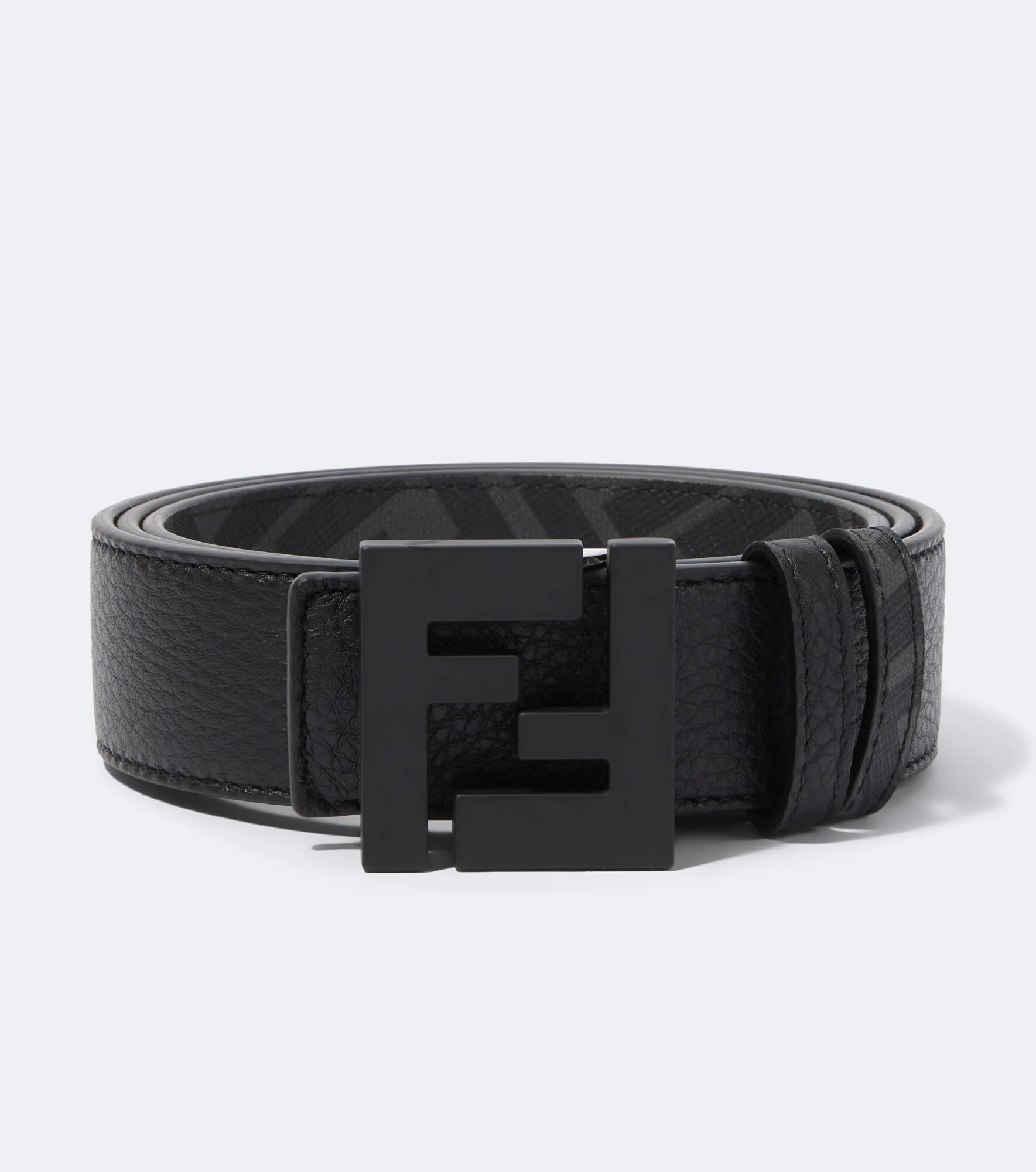 FF Zucca reversible leather belt - 1