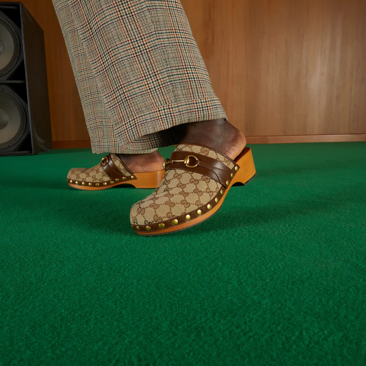 Men's GG canvas slipper with Horsebit - 3