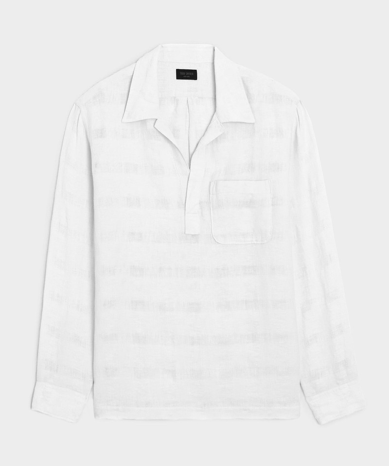 Linen Popover Shirt 1