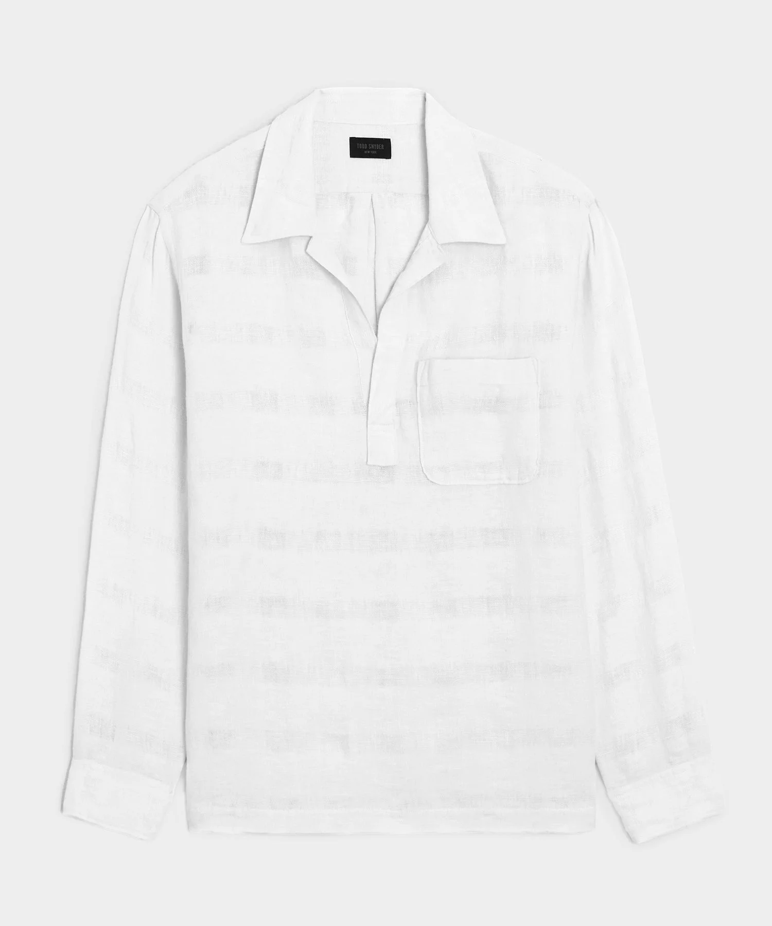 Linen Popover Shirt - 1