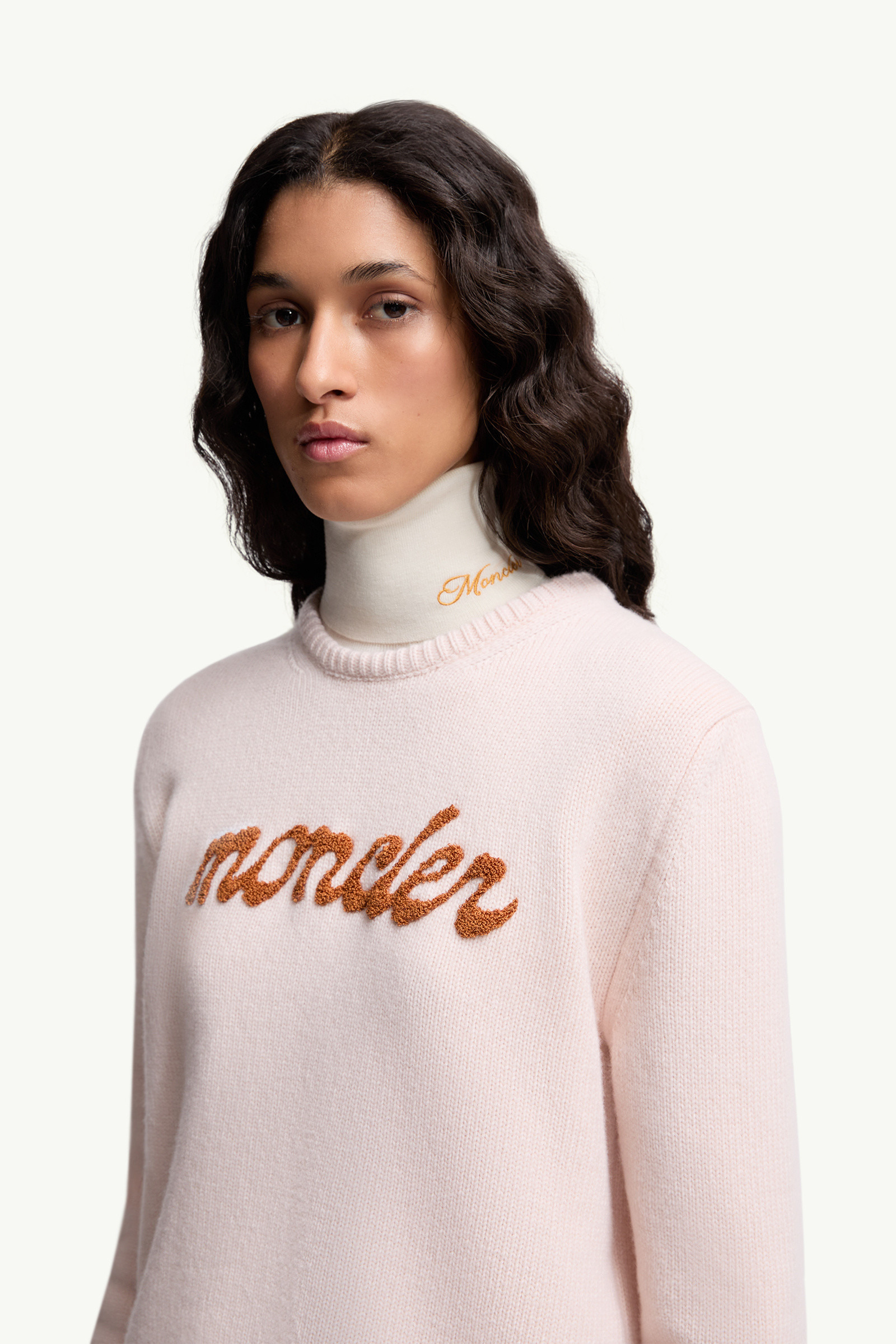 Embroidered Logo Wool & Cashmere Sweater - 4