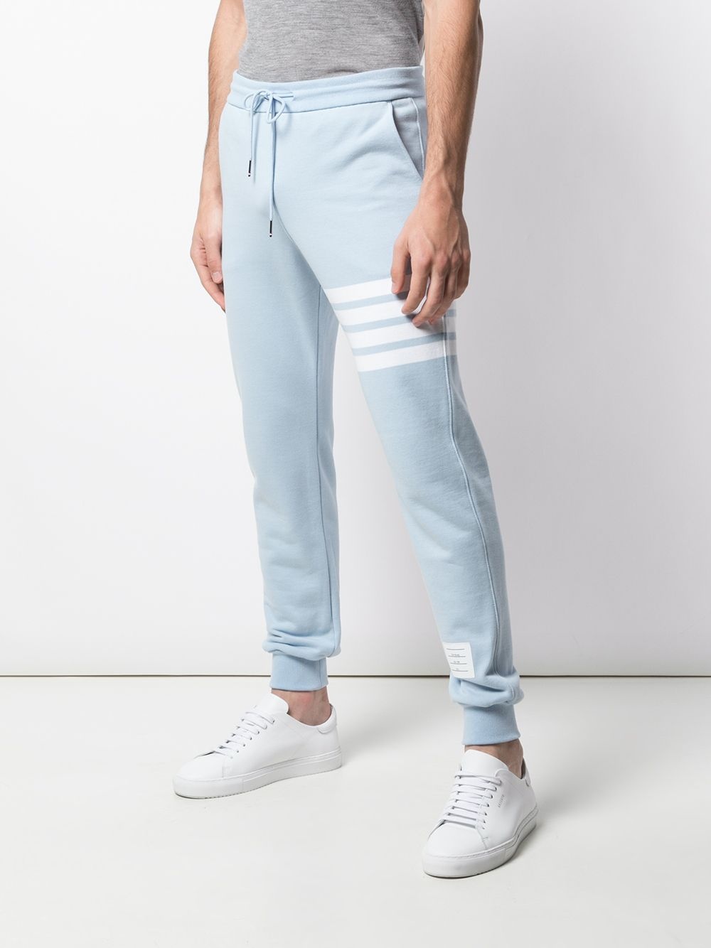 four-bar detailed track pants - 3