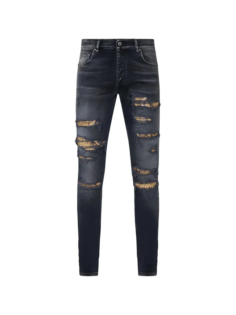 Amiri Men "Snake Thrasher" Skinny Jeans - 1