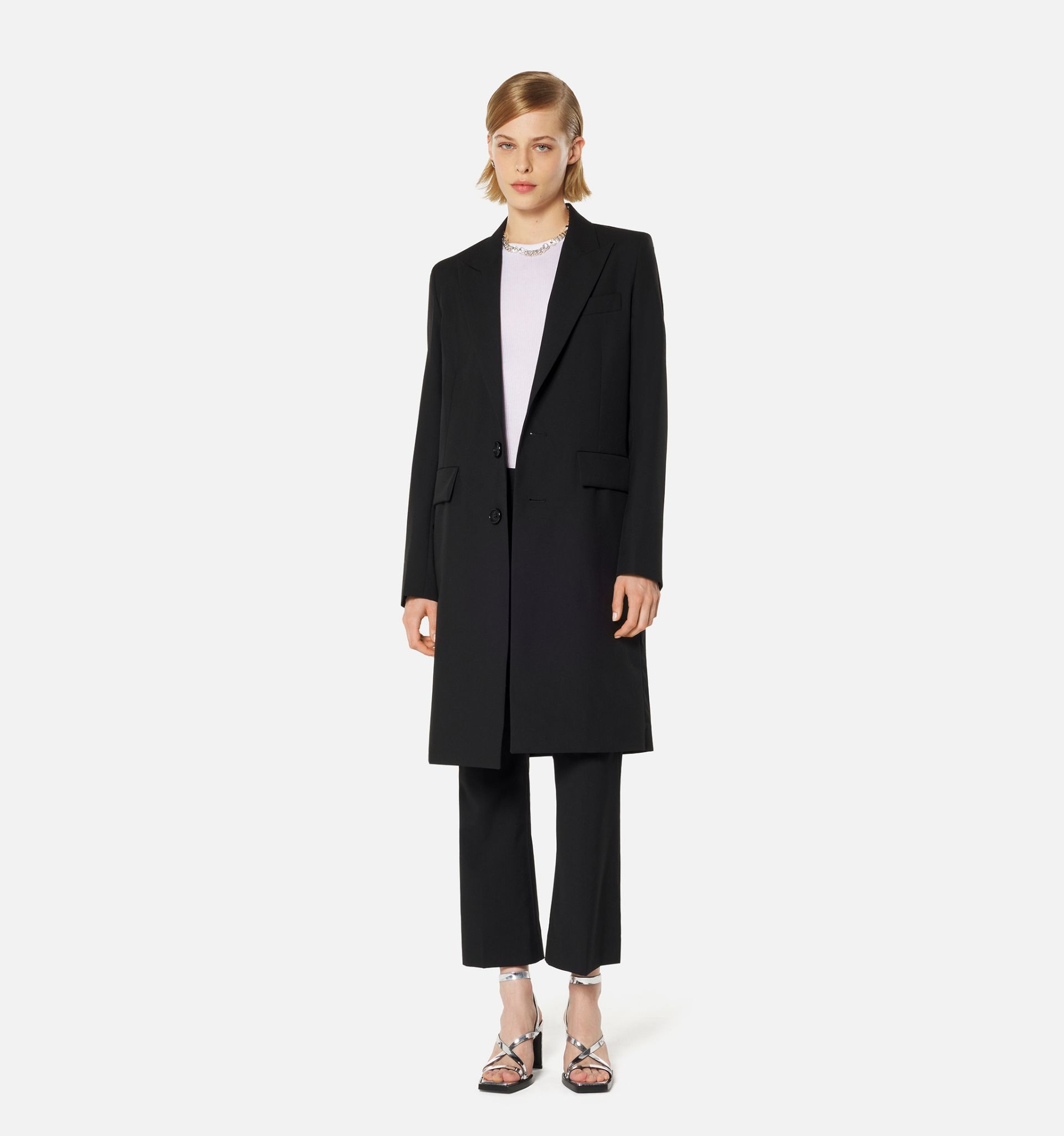 Two Buttons Coat - 2