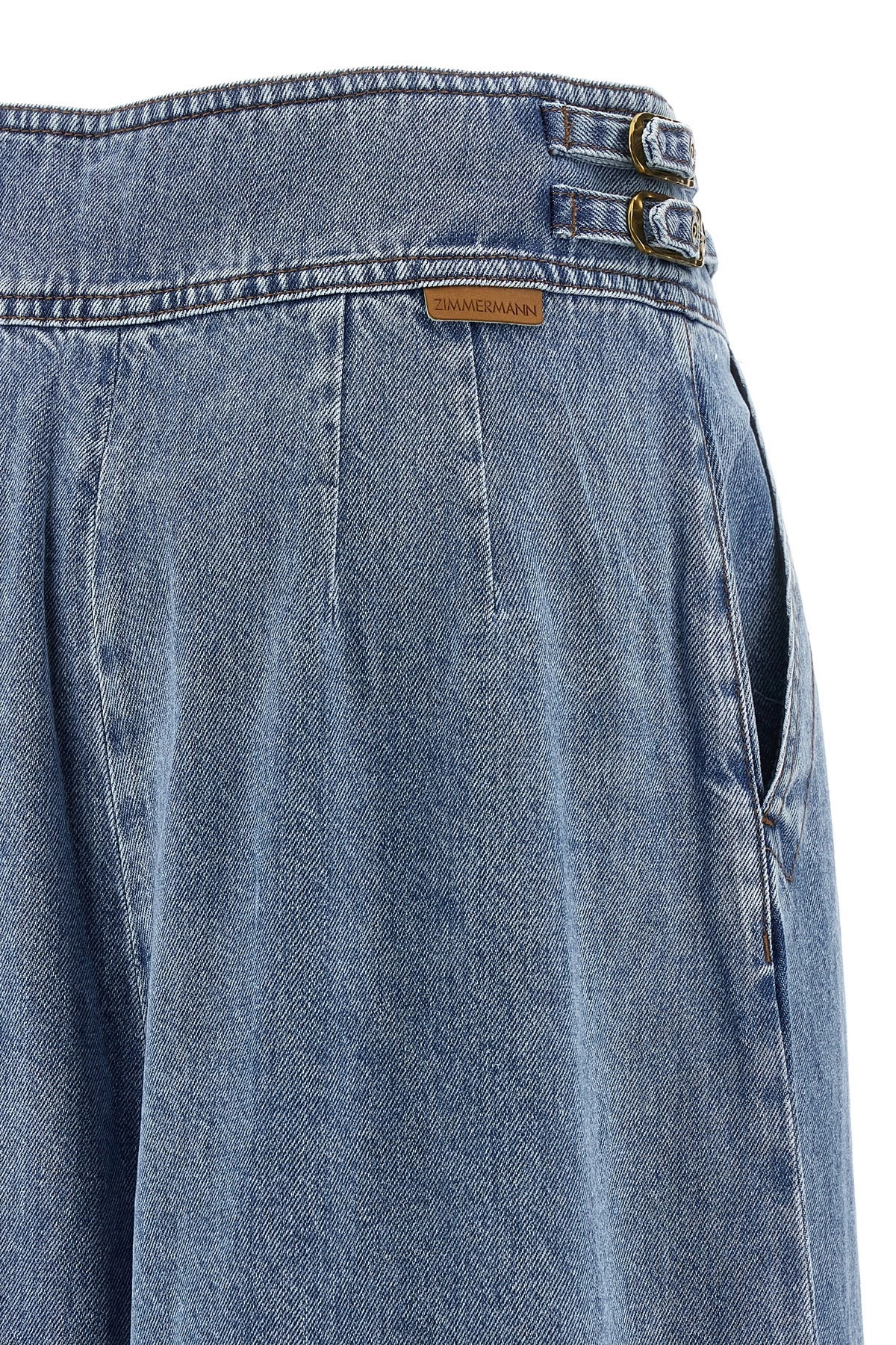 'Denim Culotte' jeans - 4