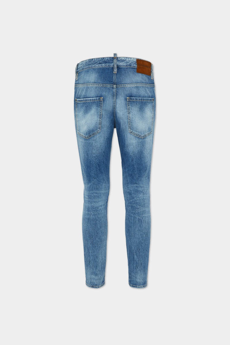 LIGHT VINTAGE WASH SKATER JEANS - 2