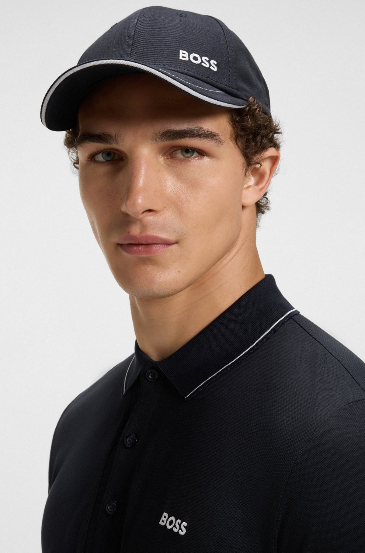 COTTON-TWILL CAP WITH EMBROIDERED LOGO AND METAL BUCKLE - 4