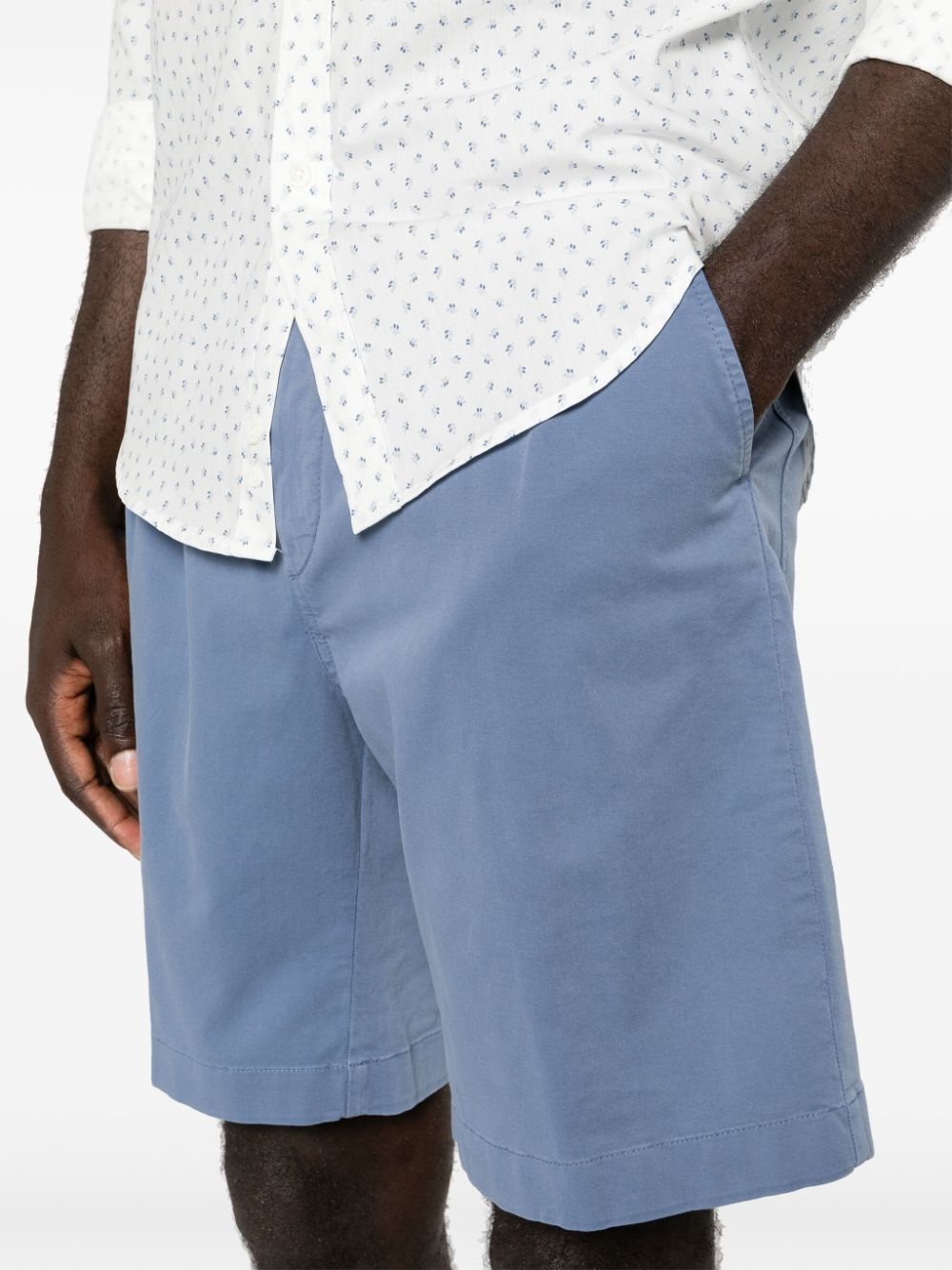 mid-rise chino shorts - 5