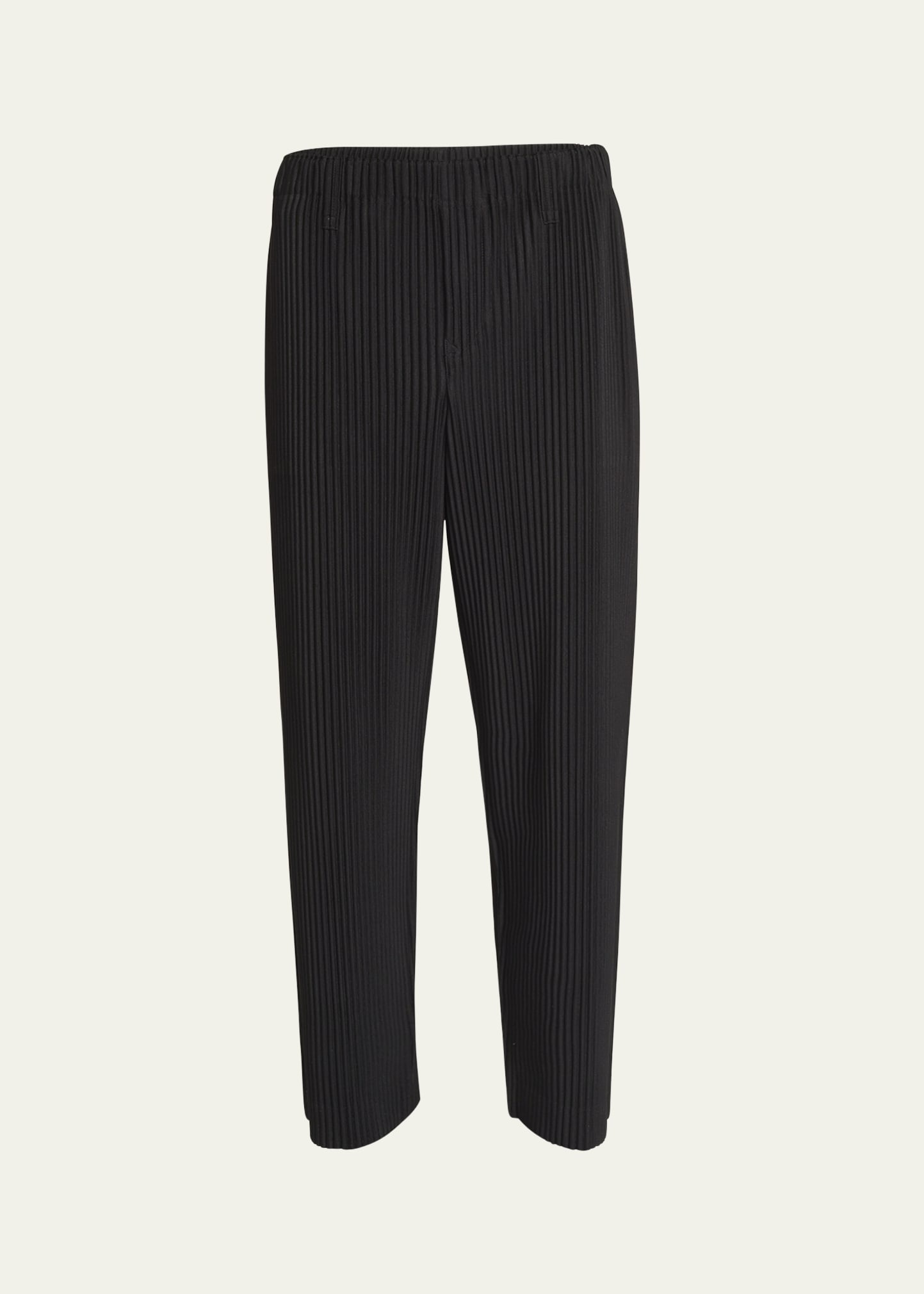 Men's Pleated Straight-Leg Pants - 1