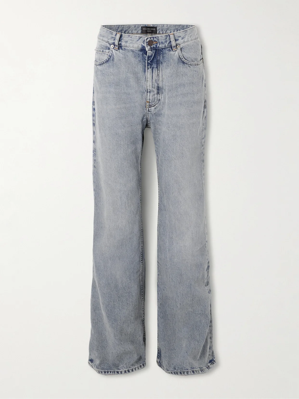 Distressed Low-rise Flared Jeans - 1