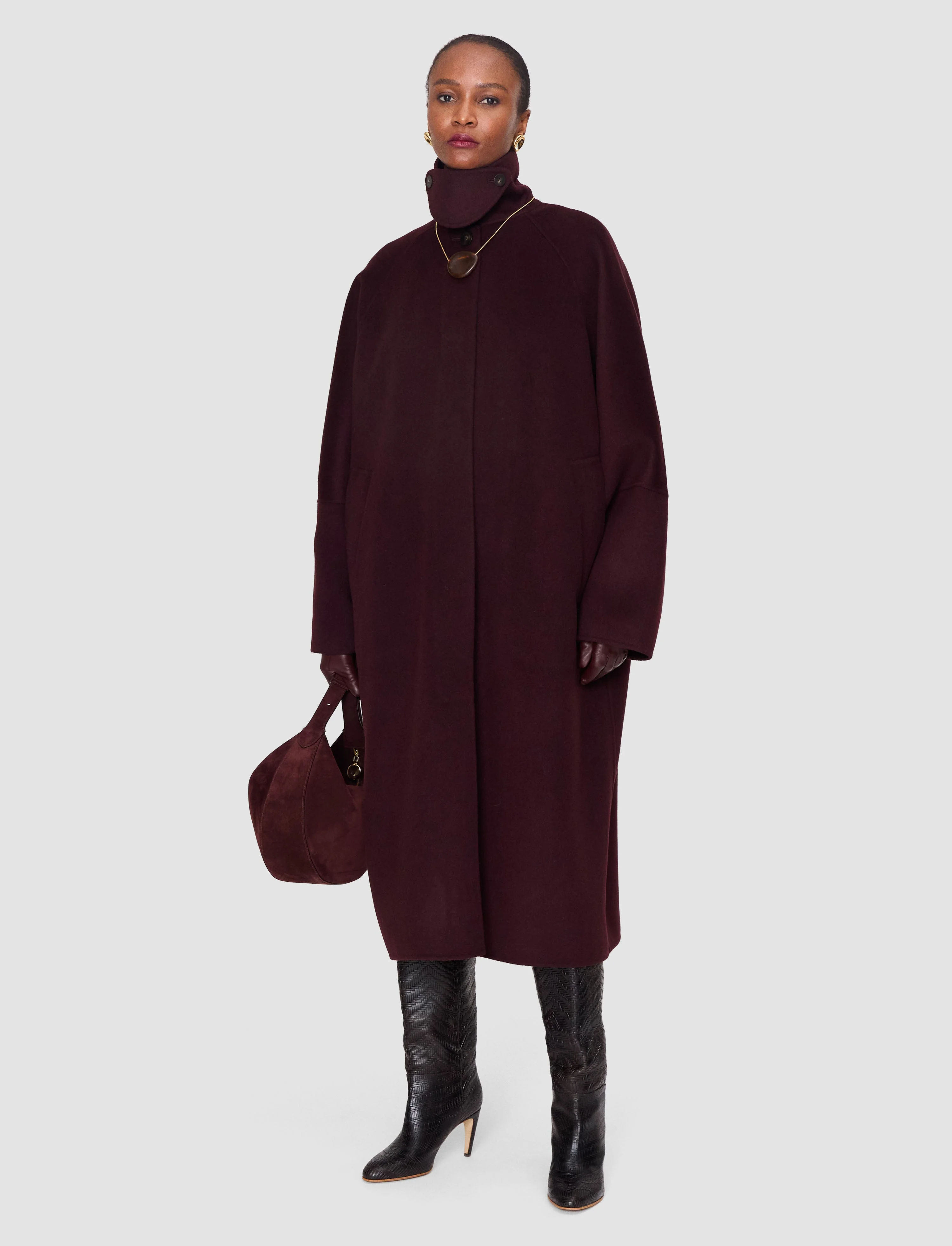 Donna Double Face Cashmere Coat - 1